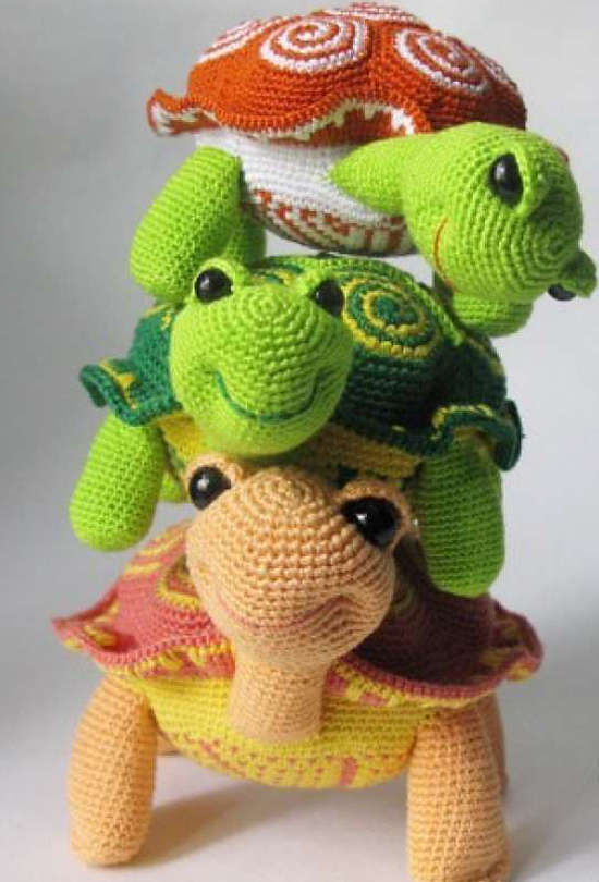 Peluches tortues